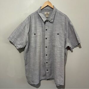 Woolrich button down T Shirt XXL 100% cotton